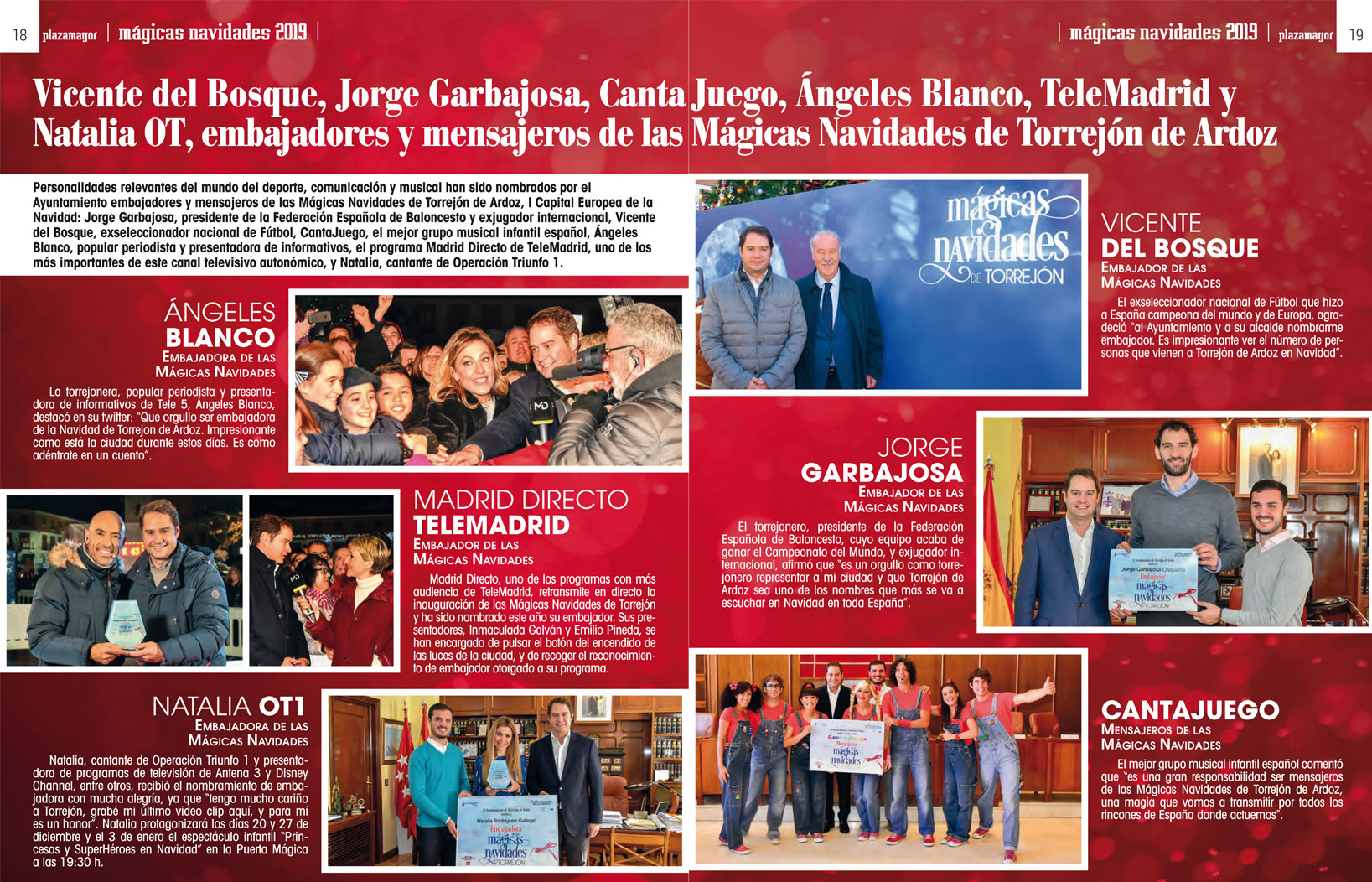 Embajadores Mágicas Navidades Torrejón de Ardoz