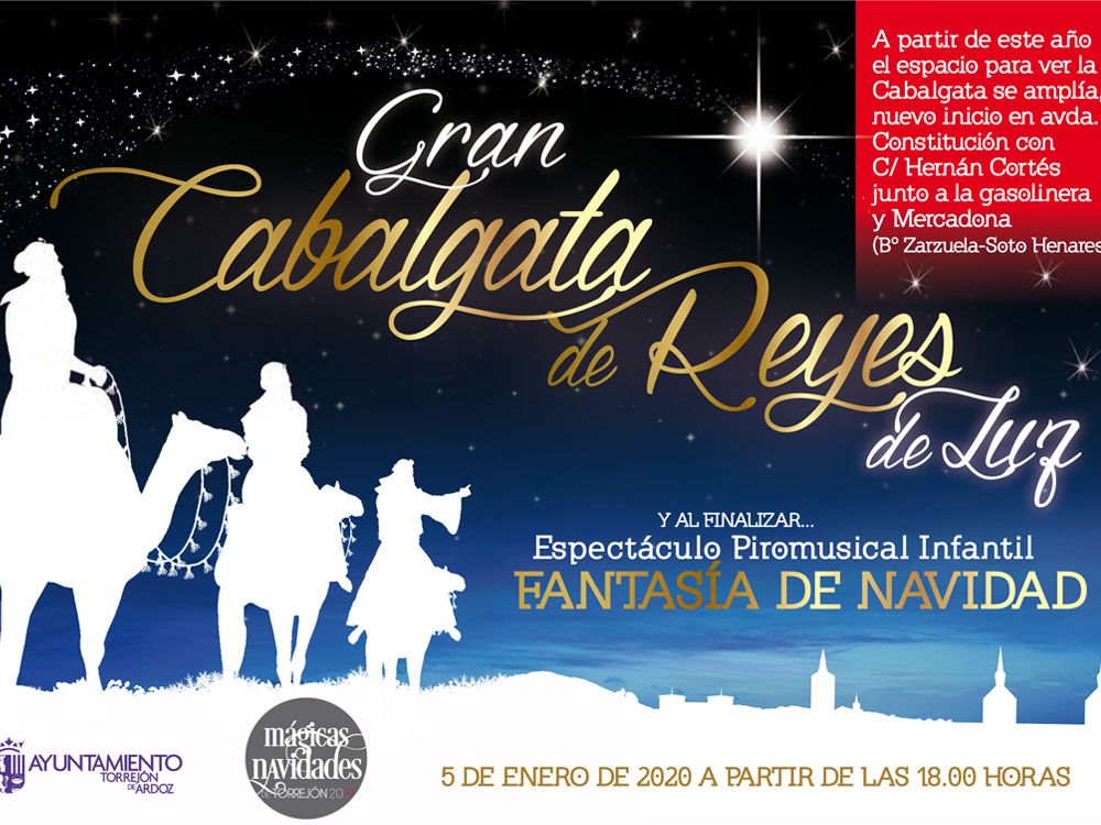 Gran Cabalgata de Reyes de Luz