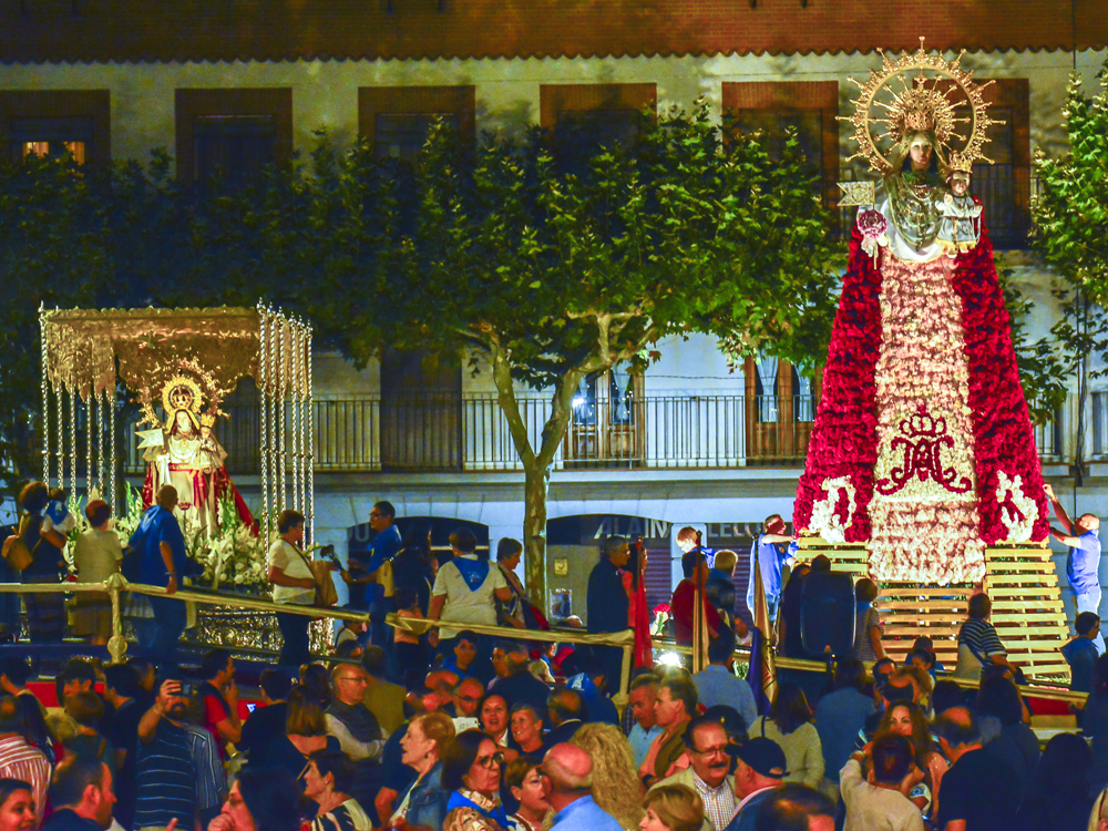 La celebración de las Fiestas Patronales de Torrejón se suspende ante el coronavirus, manteniéndose únicamente la Ofrenda Floral en la Plaza Mayor el viernes 1 de octubre desde las 19:00 a las 23:00 horas