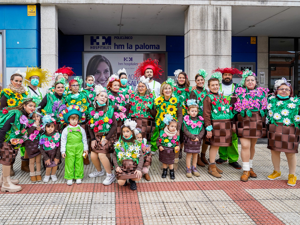 Carnavales 2022 - Desfile Grandes Grupos: Segundo Premio: Casa de Andalucía – Cestas De Flores