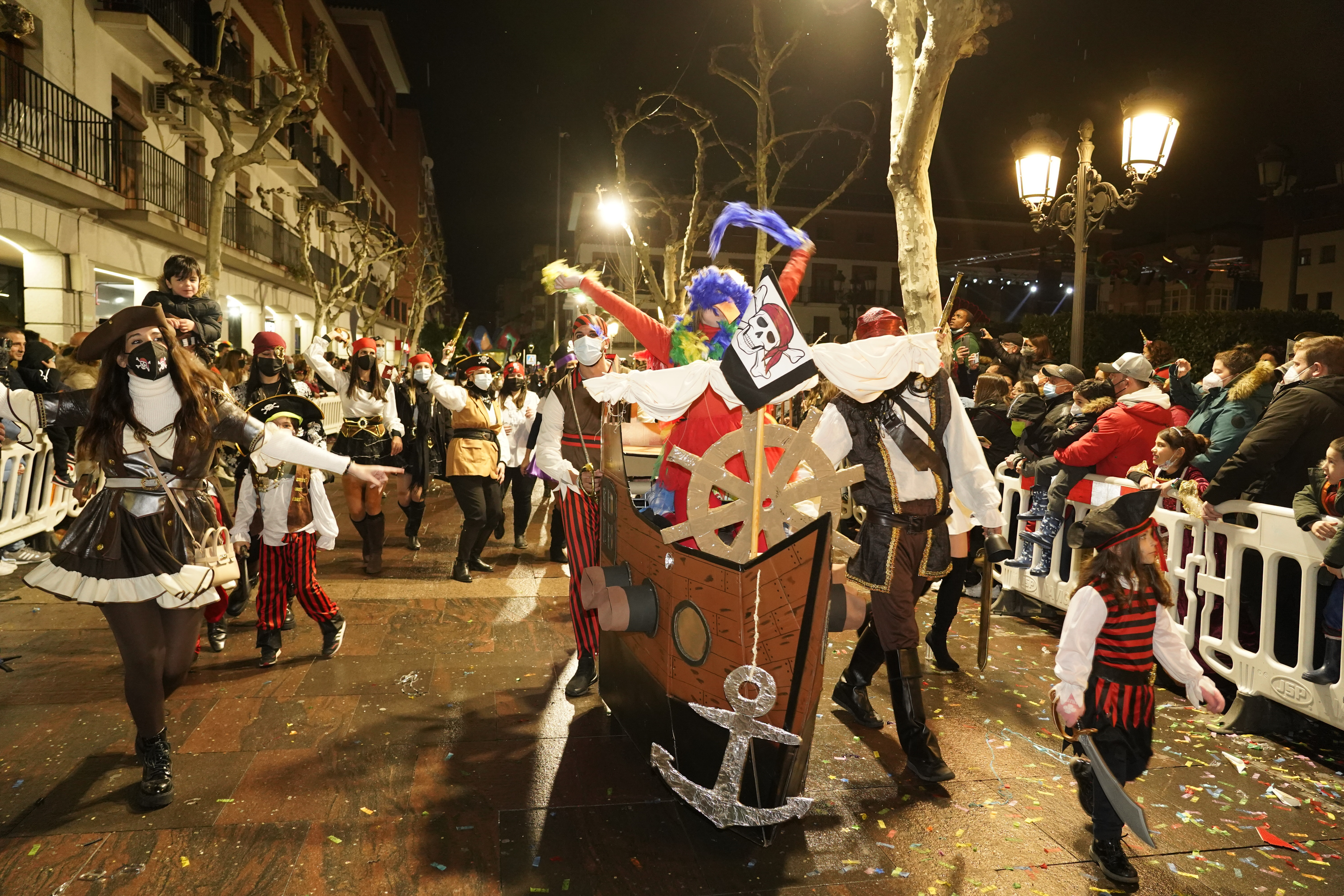 Carnavales 2022 - Carrozas: Accésit: Peña El Botijo - Piratas