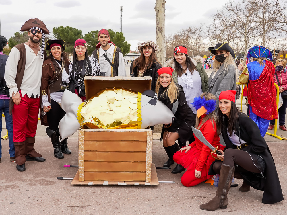 Carnavales 2022 - Sardinas: Accésit: Peña El Torreón – Piratas De Palo