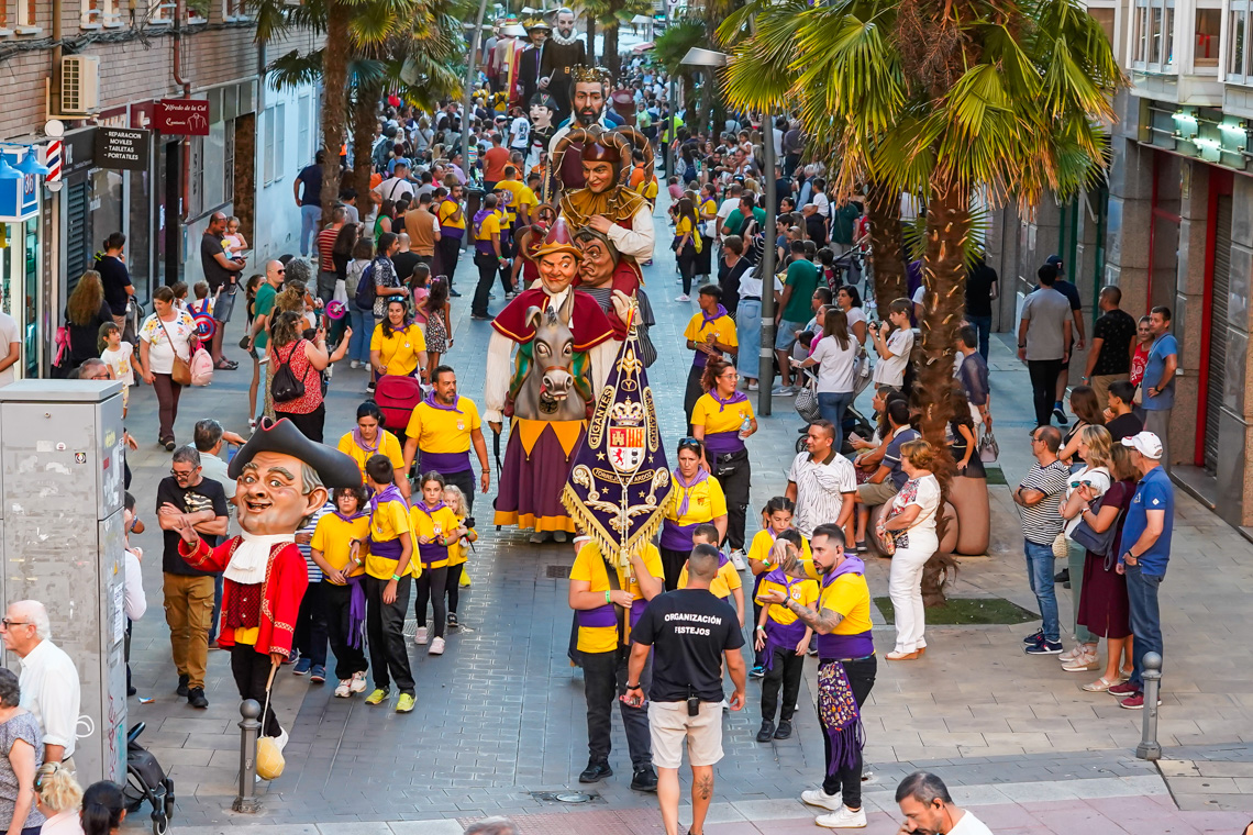 Fiestas Patronales 2023 - Desfile de Gigantes y Cabezudos