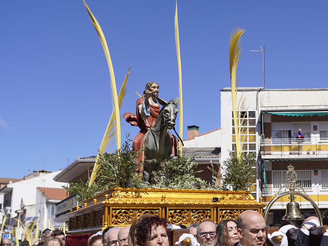 La Semana Santa se inició ayer con la Procesión del Domingo de Ramos