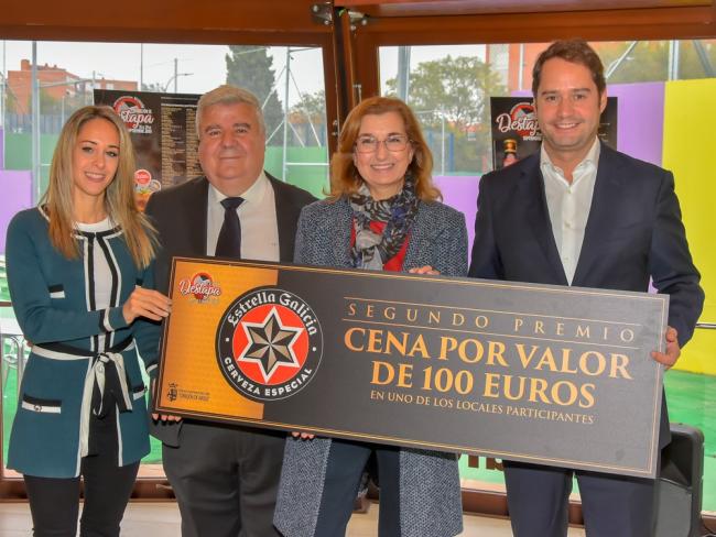 Ganadora de una cena para dos personas por valor de 100 euros
