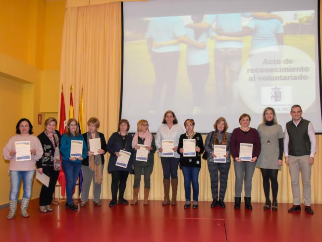 Acto de reconocimiento al voluntariado en activo 
