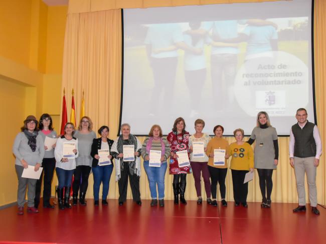 Acto de reconocimiento al voluntariado en activo 