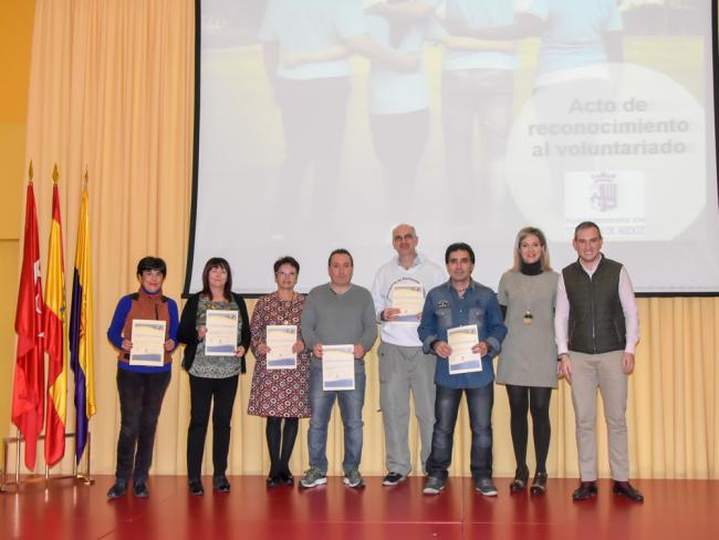 Acto de reconocimiento al voluntariado en activo 