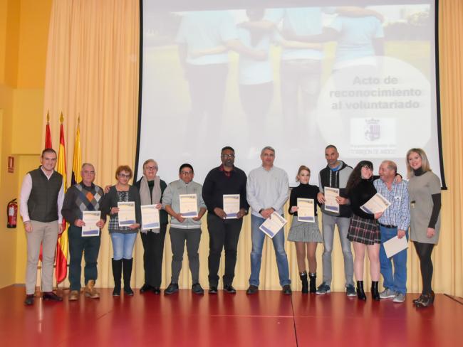 Acto de reconocimiento al voluntariado en activo 