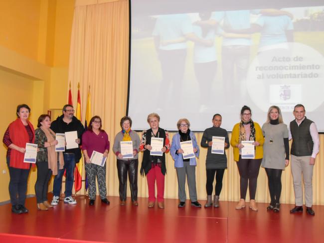 Acto de reconocimiento al voluntariado en activo 
