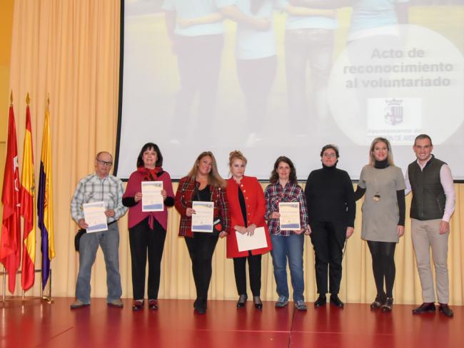 Acto de reconocimiento al voluntariado en activo 