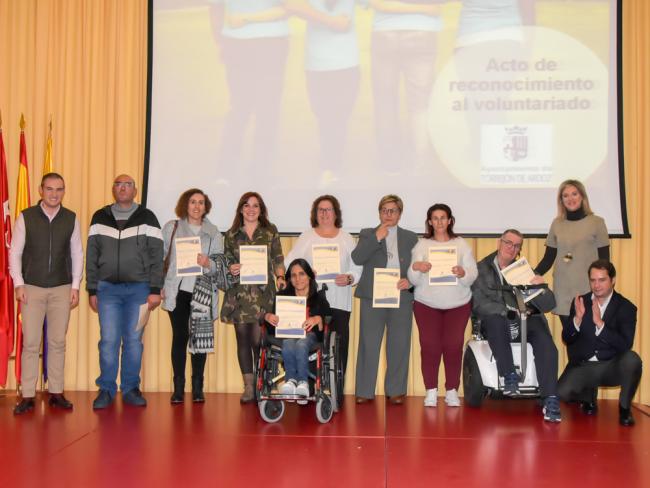 Acto de reconocimiento al voluntariado en activo 