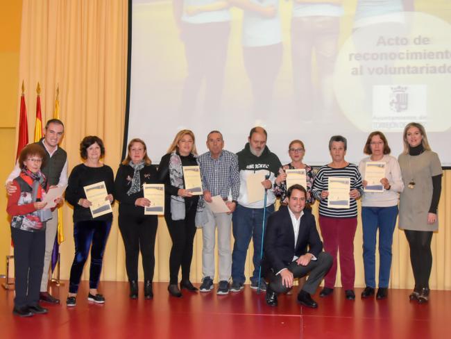 Acto de reconocimiento al voluntariado en activo 