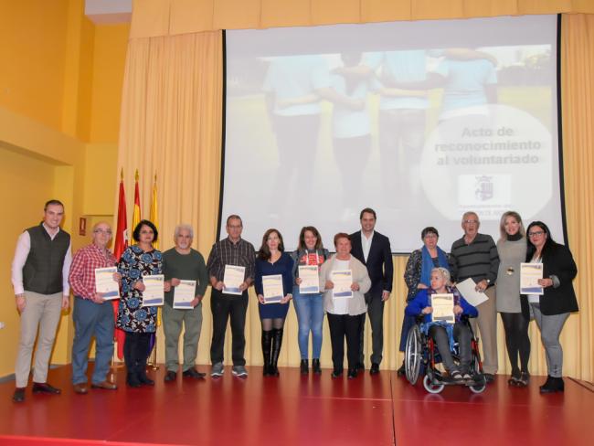 Acto de reconocimiento al voluntariado en activo 
