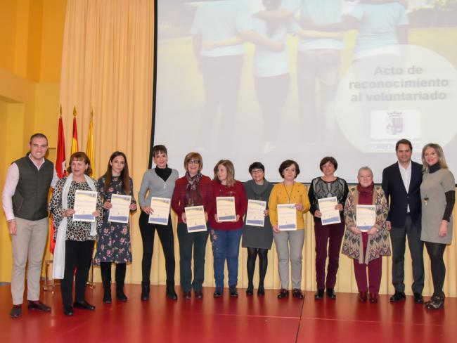 Acto de reconocimiento al voluntariado en activo 
