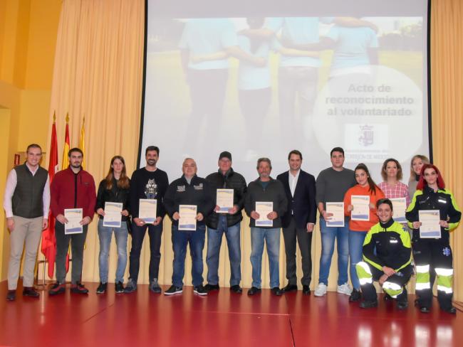 Acto de reconocimiento al voluntariado en activo 