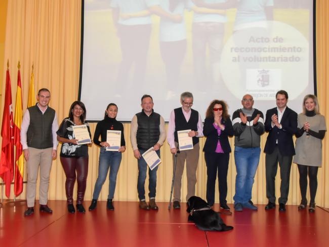 Acto de reconocimiento al voluntariado en activo 