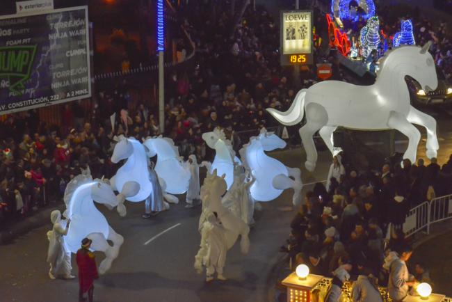Gran Cabalgata de Reyes de Luz 