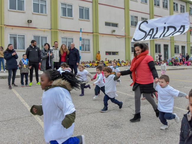 Carrera solidaria del colegio público Antonio Machado