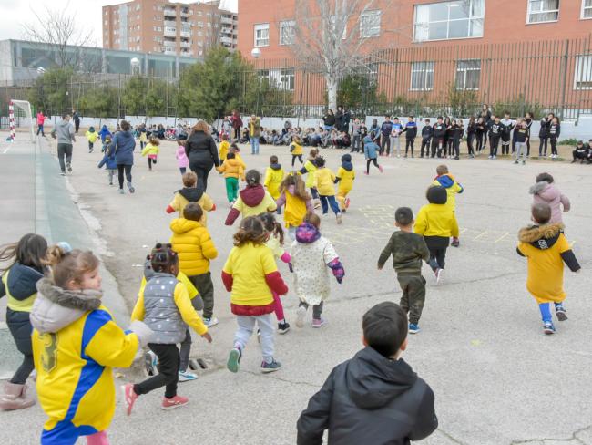 Carrera solidaria del colegio público Antonio Machado