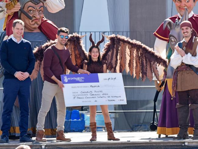 22-02-2020 Carnaval Disfraz Infantil 3º Malefica 