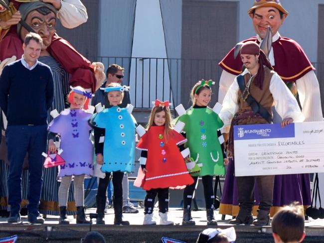 22-02-2020 Carnaval Disfraz Infantil accésit Recortables 