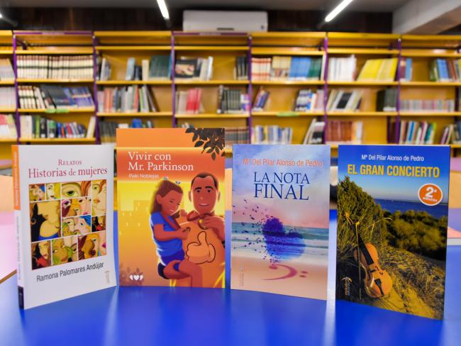 Los escritores locales Pilar Alonso de Pedro, Iñaki Noblejas y Ramona Palomares Andújar presentaron sus últimas creaciones 