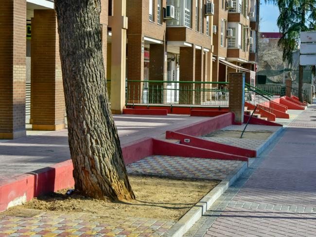Plan Renovación Aceras y a la Campaña Acerado 2019-Barrio Ciudad Jardín del Rosario