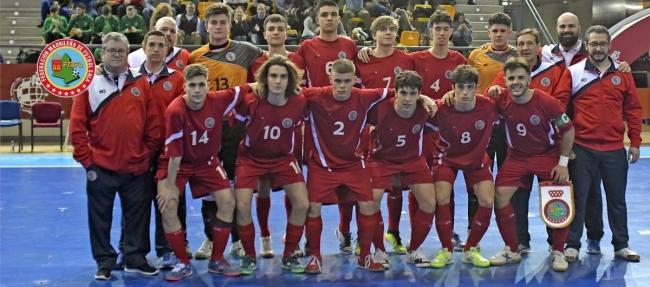 Los torrejoneros Javier Lafuente y Raúl Sánchez, campeones de España sub-19 de fútbol sala con la Selección de Madrid 