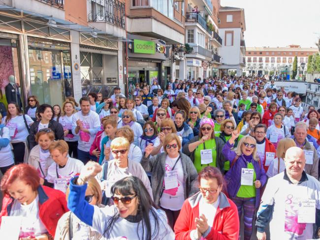 Este domingo tuvo lugar la ‘Marcha por la Igualdad’ de la Semana de la Mujer de Torrejón de Ardoz