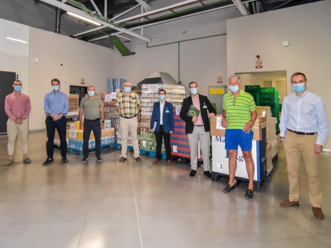 Entrega de alimentos de Mercadona