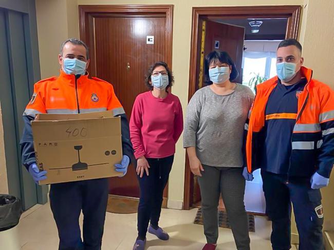 Ambulancia municipal y Protección Civil de Torrejón de Ardoz