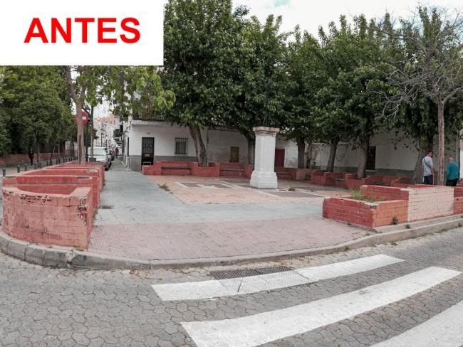 Calle Cruz: antes