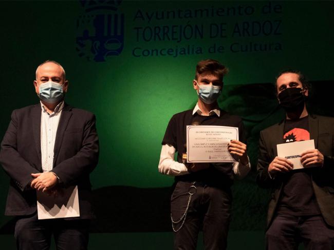 El Teatro Municipal José María Rodero acogió la gala de entrega de premios del III Certamen de Cortometrajes “Reyes Abades” 