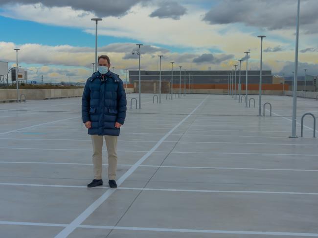 Abierto al público el nuevo aparcamiento en altura gratuito de 584 plazas situado junto al Hospital de Torrejón y la estación de tren Soto del Henares