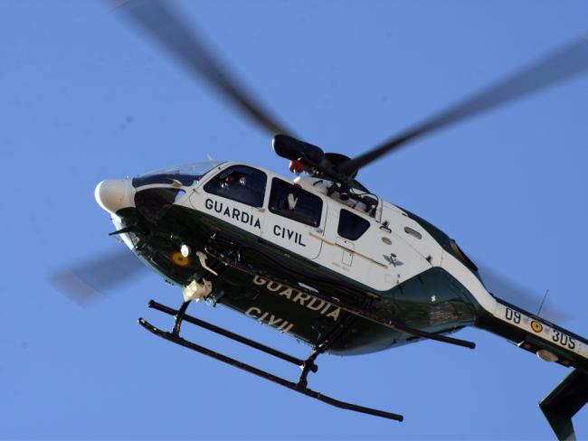 Los Reyes Magos han sobrevolado en helicóptero Torrejón de Ardoz para comprobar que todo está preparado para la noche más mágica del año