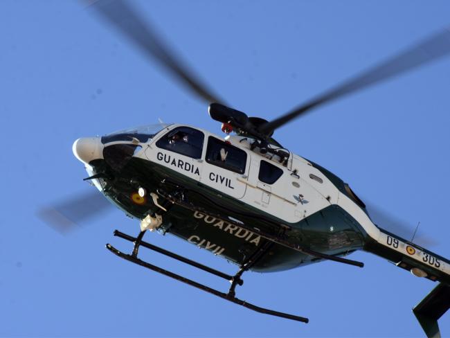 Los Reyes Magos han sobrevolado en helicóptero Torrejón de Ardoz para comprobar que todo está preparado para la noche más mágica del año