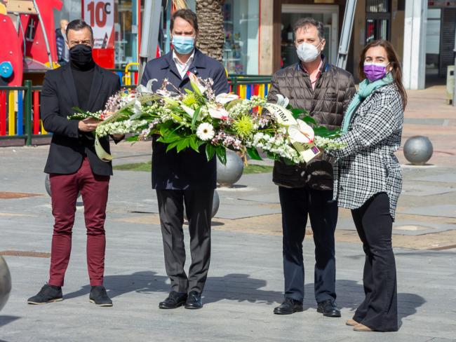  Homenaje a las víctimas de los atentados del 11 de marzo en nombre de todos los torrejoneros
