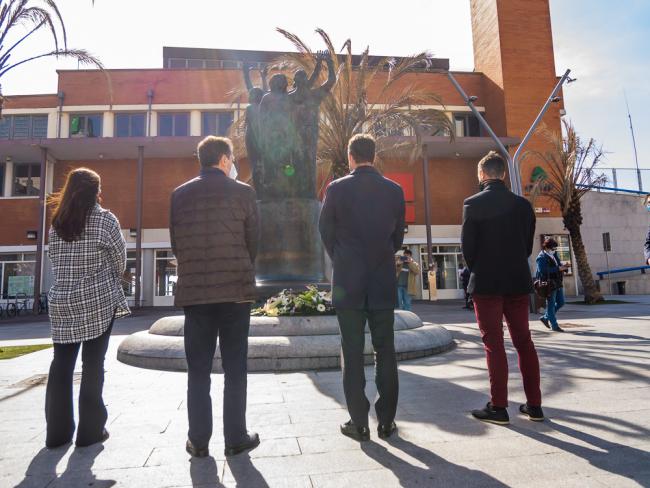  Homenaje a las víctimas de los atentados del 11 de marzo en nombre de todos los torrejoneros