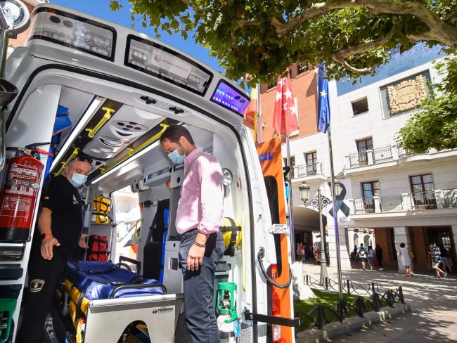 Torrejón de Ardoz cuenta con una nueva Ambulancia Municipal que prestará servicio 24 horas, todos los días del año