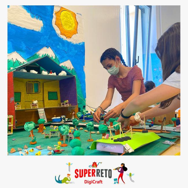 El CEIP La Gaviota de Torrejón de Ardoz, premiado por su proyecto “El cole del futuro” del SuperReto DigiCraft