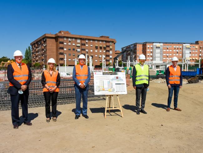 Visita obras colegio Educación Especial Iker Casillas