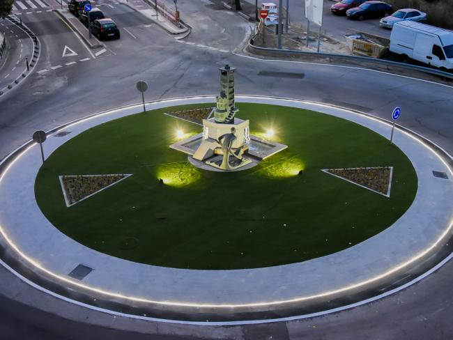 Remodeladas 3 rotondas de la ciudad