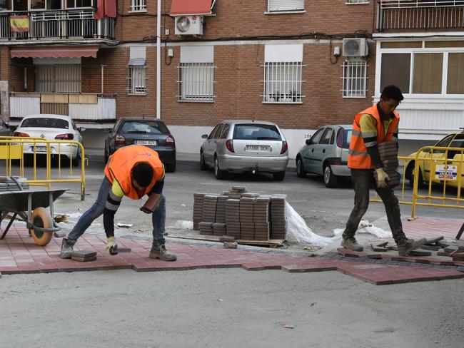 Acerado barrio Rosario