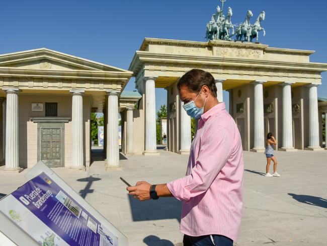Nuevos paneles y códigos QR Parque Europa