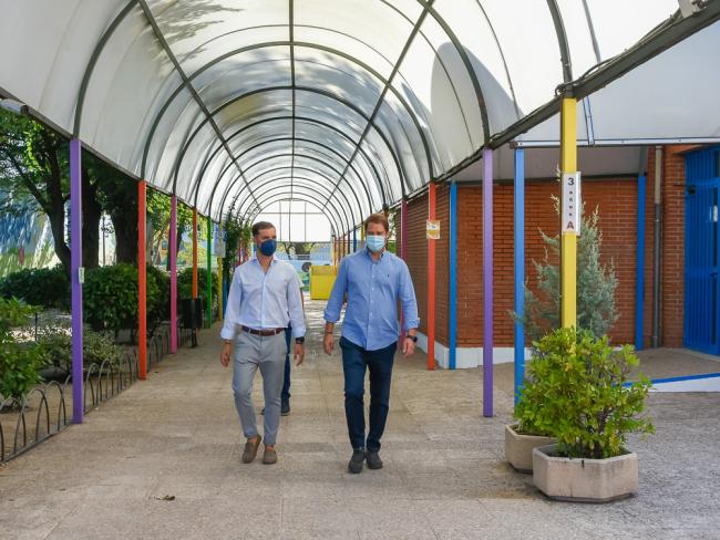 Obras en los colegios públicos verano 2021 b