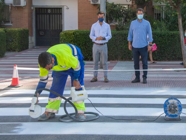 Renovando la señalización horizontal 