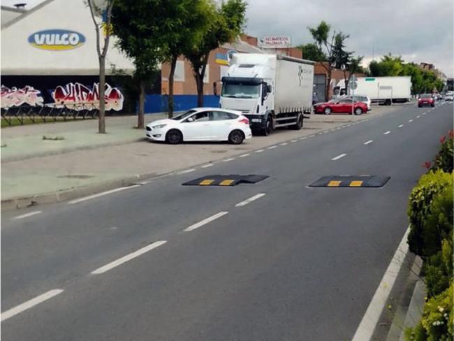 Bandas reductoras de velocidad