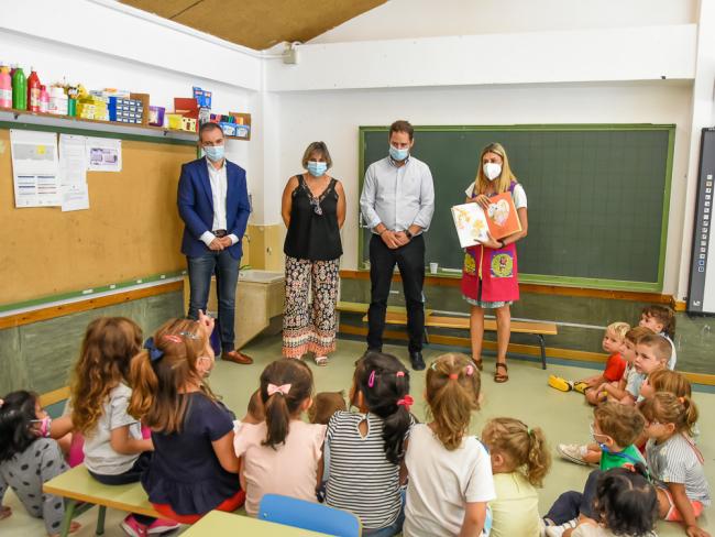 El Colegio Ramón Carande en el inicio de un curso escolar 