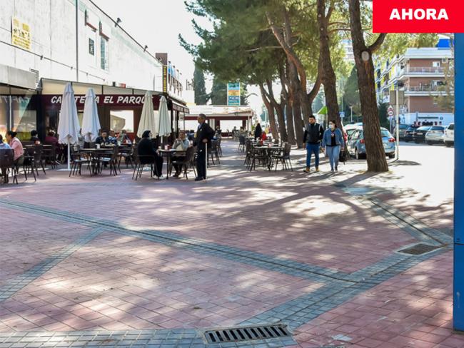 Finaliza la 1ª fase del Plan Renovación Aceras - Calle Hilados esquina calle Silicio